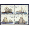 Åland. 1994-95. Sunds kirke og dagligmærker. AFA nr. 91-94 **                      st