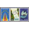 Åland. 1994-95. Sunds kirke og dagligmærker. AFA nr. 91-94 **                      st