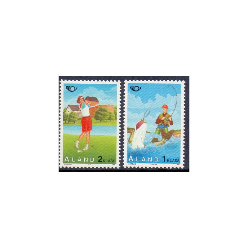 Åland. 1995. Norden frimærker. AFA nr. 102-03 **                     st