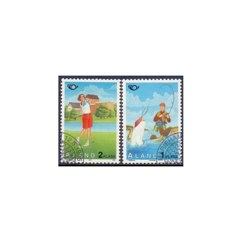 Åland. 1995. Norden frimærker. AFA nr. 102-03 **                     st
