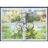 Åland. 1997. Blomster i sammentryk. AFA nr. 120-23 **                    st