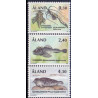 Åland. 1997. Ishavets dyr. AFA nr. 124-26 **                    st