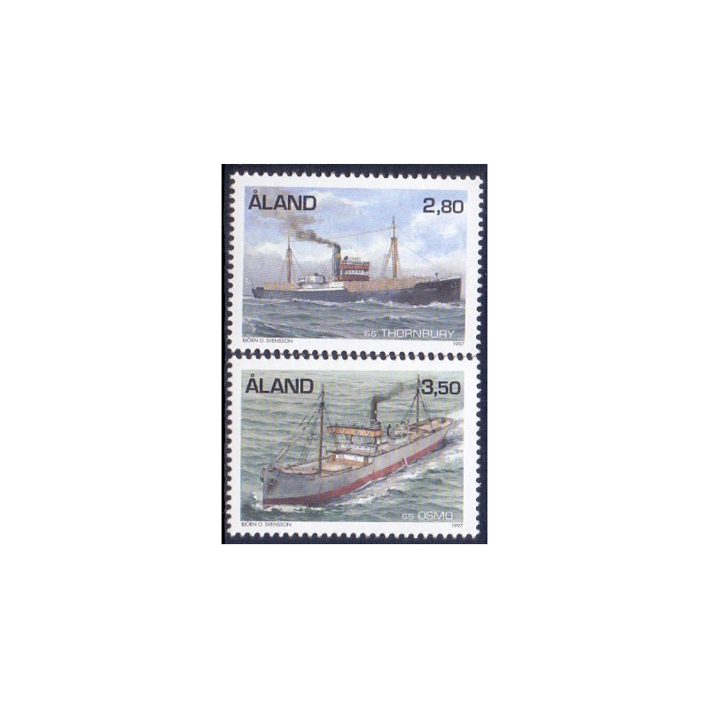 Åland. 1997. Søfart. AFA nr. 131-32 **                   st