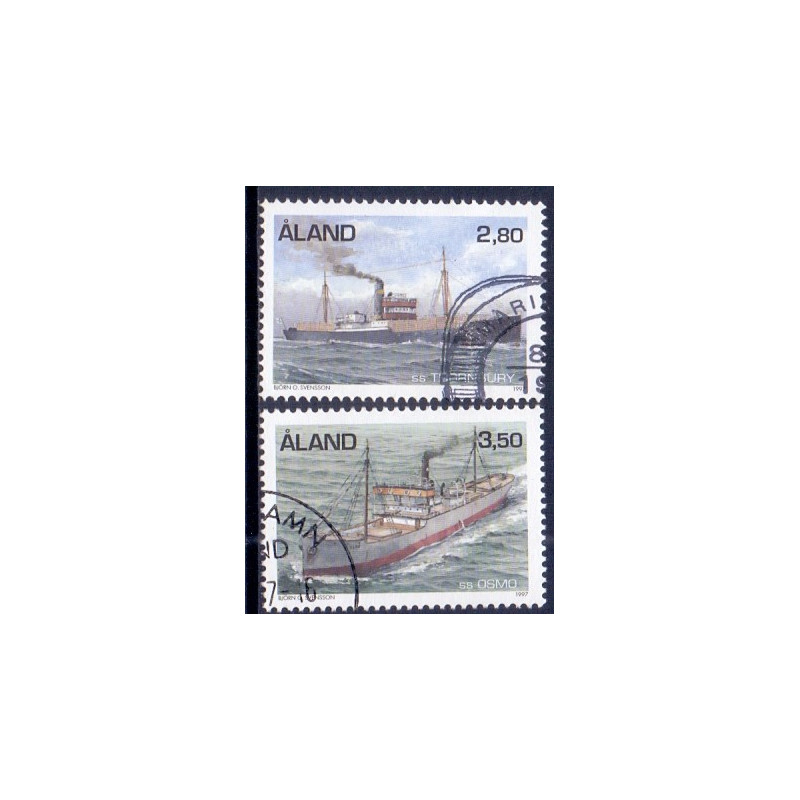 Åland. 1997. Søfart. AFA nr. 131-32 **                   st