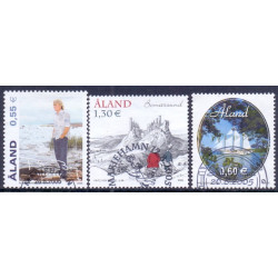Åland. 2005. Kendte personer, Bomarsund og Sommer AFA nr 253-55 **   st.