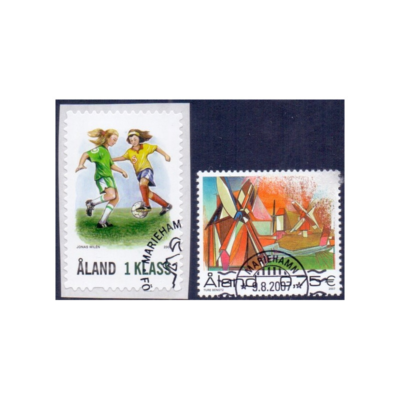 Åland. 2007. Kunsthåndværk, 3 stribe. AFA nr 282-84  **   st.