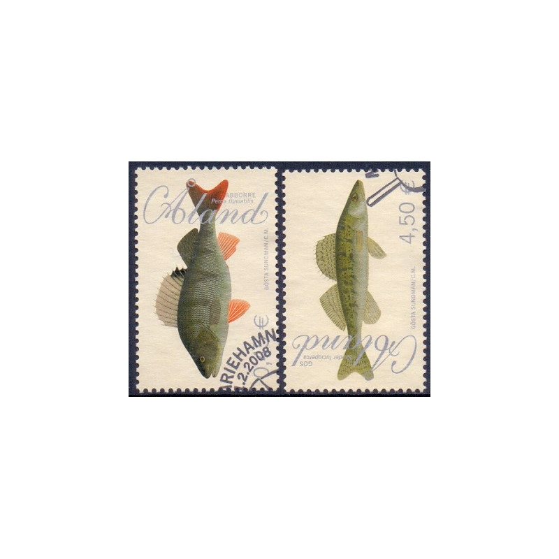 Åland. 2008. Fisk. AFA nr 289-90  **   st.