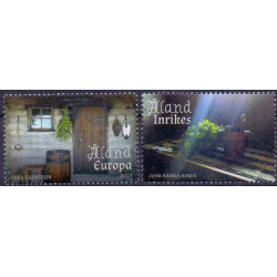 Åland. 2017. Sauna traditioner. AFA nr. 444-45 **  st.