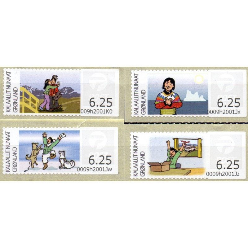 Grønland. 2009. Post, komplet sæt **, stemplet