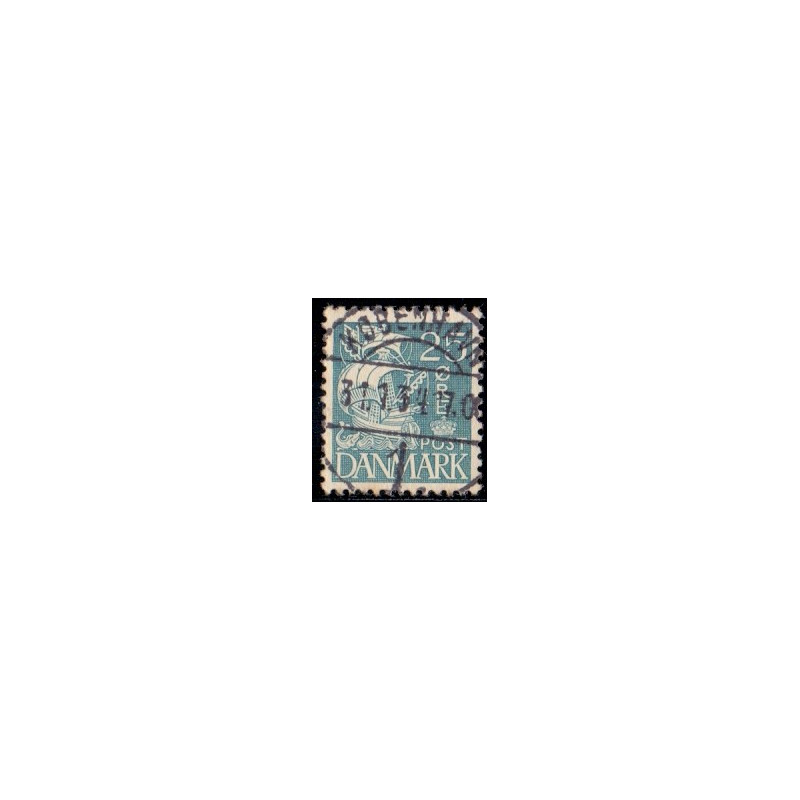 1933-34. Stålstik. AFA nr. 205 tp. I. LUX-stemplet