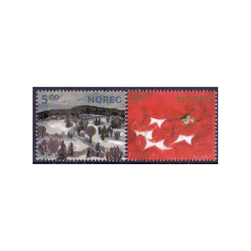 Norge. 2003.  Europamærker / CEPT. AFA nr. 1470-72 **  stemplet postfrisk FDC