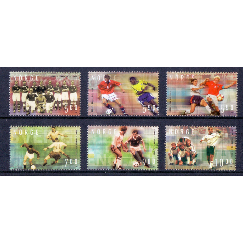 Norge. 2002.  NNF 100 år, AFA nr. 1426-31 **  stemplet postfrisk FDC