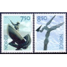 Norge. 2002. Samtidskunst, AFA nr. 1414-15 **  stemplet postfrisk FDC