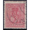 Norge. 1867-68. 8 Sk. Rosa, AFA nr 15a * st. stemplet postfrisk