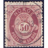 Norge. 1878. 50 Øre Våben. AFA nr. 230. Luksus stemplet