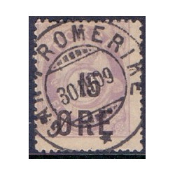 Norge. 1908. 15 Øre/4 Sk. Provisorium. AFA nr. 70. Luksus stemplet