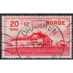 Norge. 1931. 20+10 Øre, Radiumfonden, AFA nr. 162. Luksus stemplet