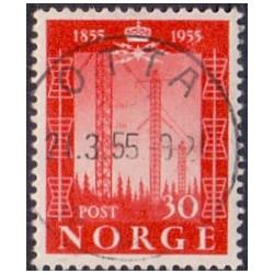 Norge. 1954. 30 Øre, Telegrafverket, AFA nr. 402. Luksus stemplet