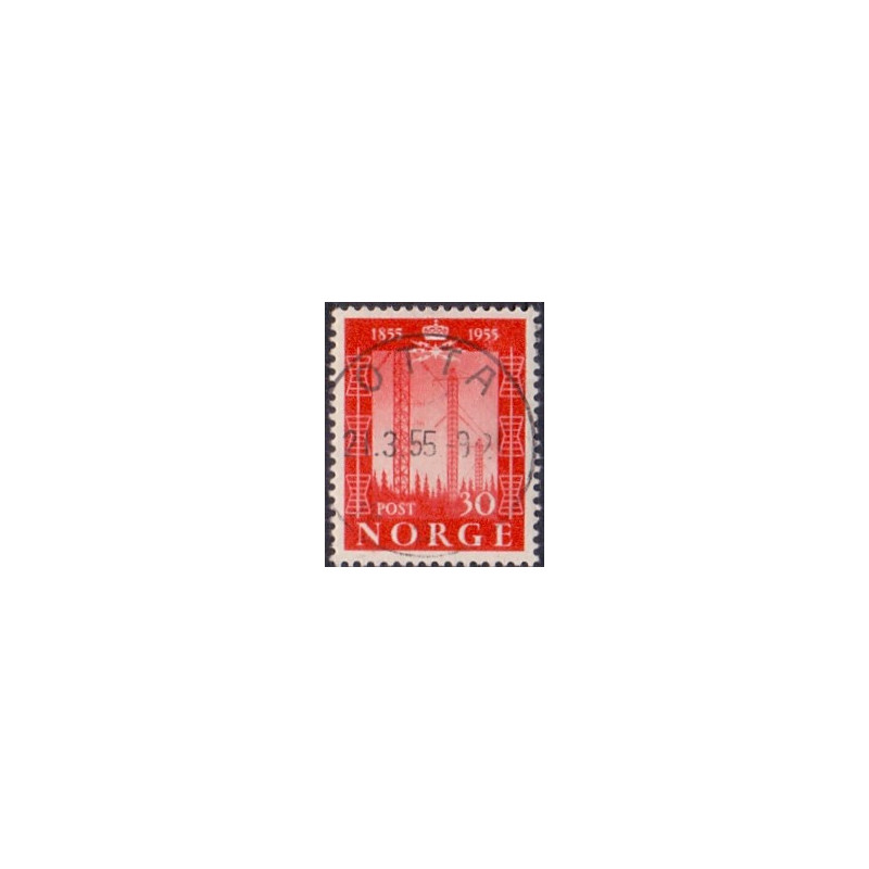 Norge. 1954. 30 Øre, Telegrafverket, AFA nr. 402. Luksus stemplet