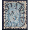 Norge. 1863-66. 4 Skill. AFA nr. 8b Luksus stemplet