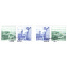 Sverige 2012. Europamærker / CEPT. AFA nr. 2821-22 postfriske parstykker stemplet  hæfte FDC parstykkke