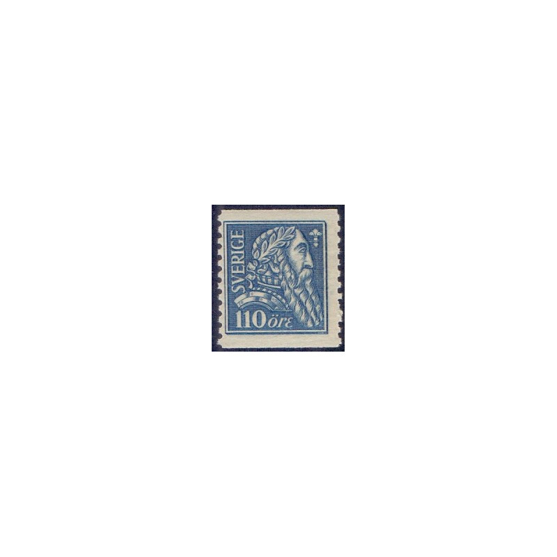 Sverige. 1921. Gustav Vasa, 110 Øre, AFA nr. 150  ** postfrisk stemplet FDC st,