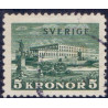 Sverige. 1934. Stockholm slot 5 kr, på, HVIDT papir, AFA nr.  216H **  postfrisk stemplet FDC st,