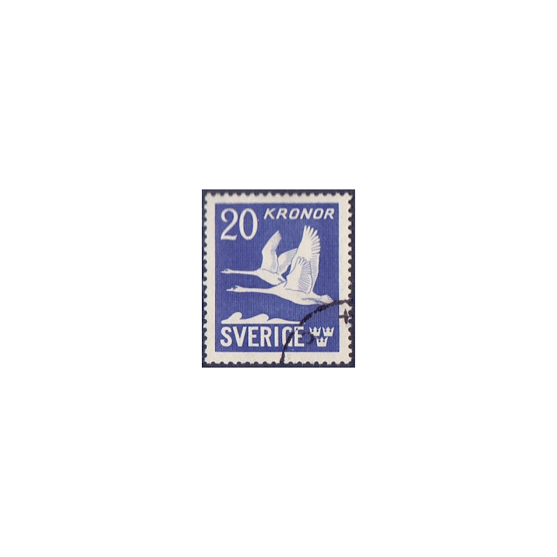 Sverige. 1942. Svaner 20 kr. AFA nr 296 **   postfrisk stemplet FDC st,