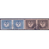 Sverige. 1968. Riksbanken 300 år, AFA nr. 609Cv-610Ch ** (2 par)       postfrisk stemplet FDC st,
