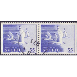 Sverige. 1971. Flygtninge 71. AFA nr. 711Cv & 711Ch **   postfrisk stemplet FDC st,