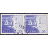 Sverige. 1971. Flygtninge 71. AFA nr. 711Cv & 711Ch **   postfrisk stemplet FDC st,