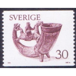 Sverige. 1976. Brugsfrimærker 30 Øre. FLOUR AFA nr. 962F **    postfrisk stemplet FDC st,