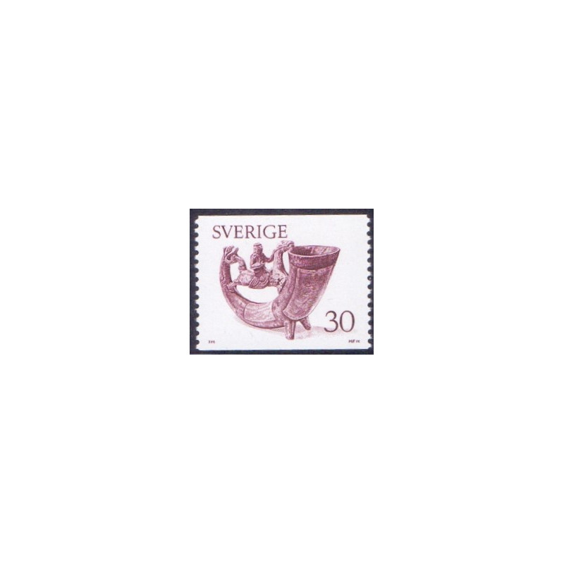 Sverige. 1976. Brugsfrimærker 30 Øre. FLOUR AFA nr. 962F **    postfrisk stemplet FDC st,