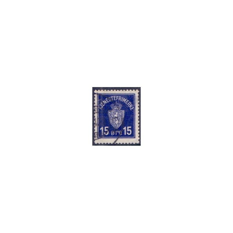Norge. Tjenste. 1926. 15 Øre AFA nr. 3 **    / st.
