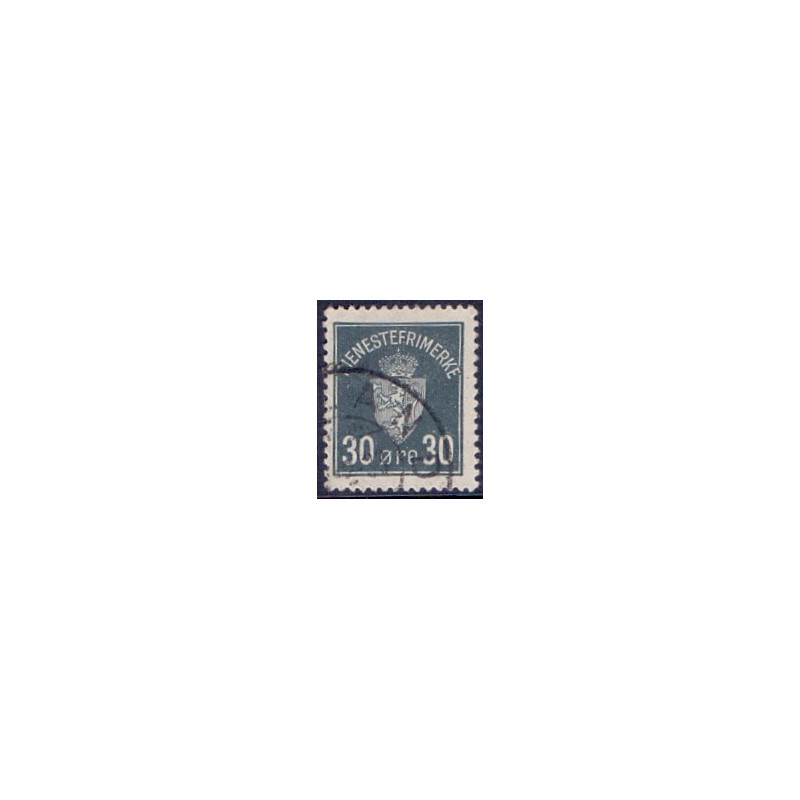 Norge. Tjenste. 1926. 30 Øre AFA nr. 5 **    / st.