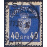 Norge. Tjenste. 1926. 40 Øre, blå. AFA nr. 6 **    / st.