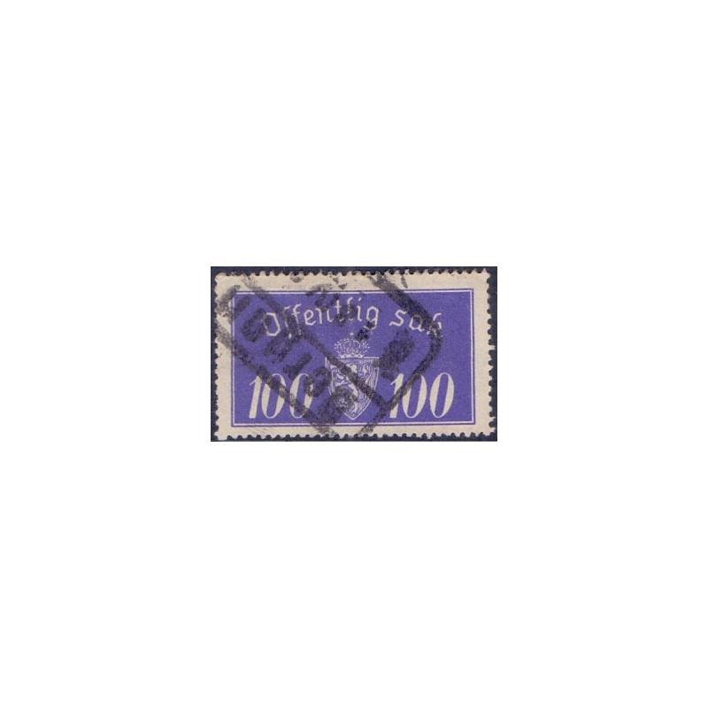 Norge. Tjenste. 1933. 100 Øre. AFA nr. 21 **    / st.