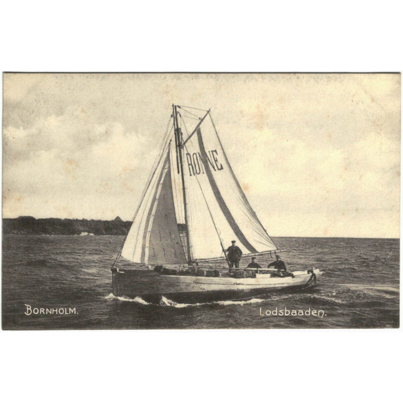 Bornholm. Lodsbåden, ubrugt (Sørensen)