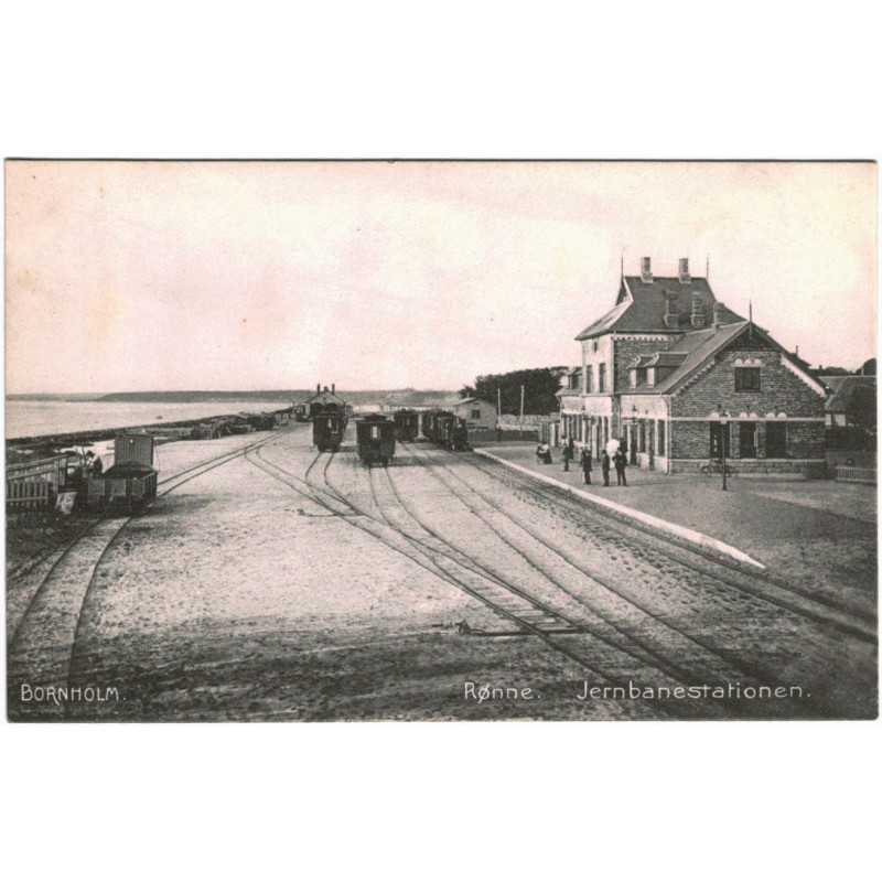 Rønne. Jernbanestationen. ubrugt (sørensen)