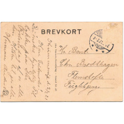 Kong Christian på den hvide hest, rider mod grænsen. Genforeningsdagen 1920. (Thejlls)