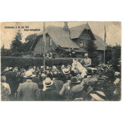 Royal. Kongen på den hvide hest Kristiansfeldt, Genforeningsdagen 1920.  (martin)