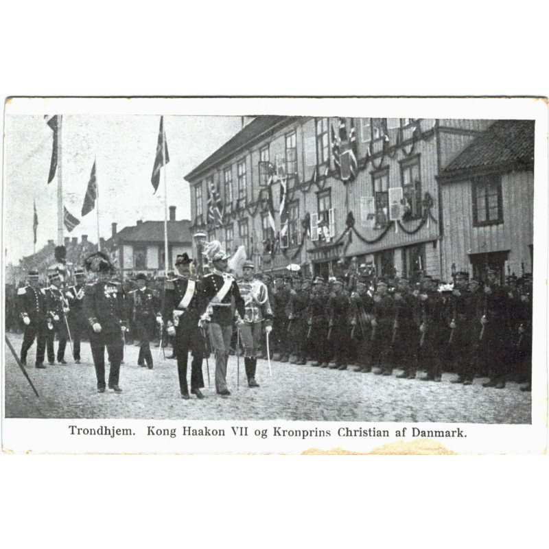 Royal. Kronprins Christian i Sct. Moritz 1908, brugt (Aarhus kunsth.)