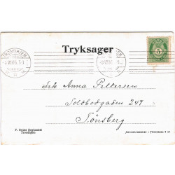 Royal. Kronprins Christian i Sct. Moritz 1908, brugt (Aarhus kunsth.)