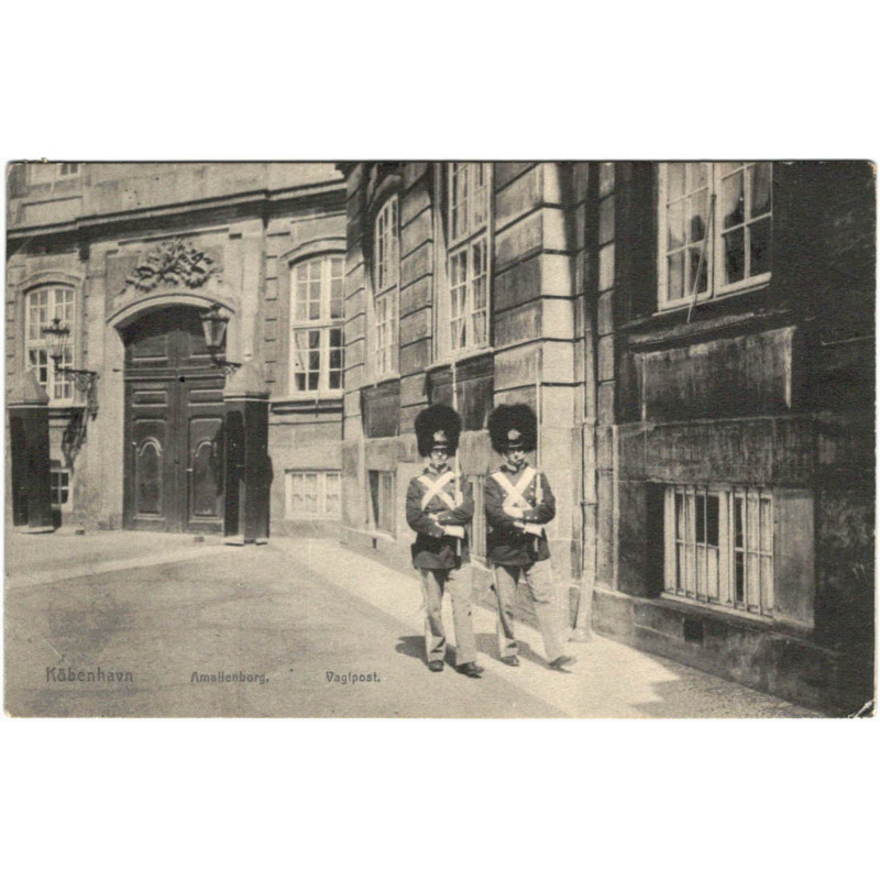 Royal. Amalienborg, Vagtpost, brugt (?)