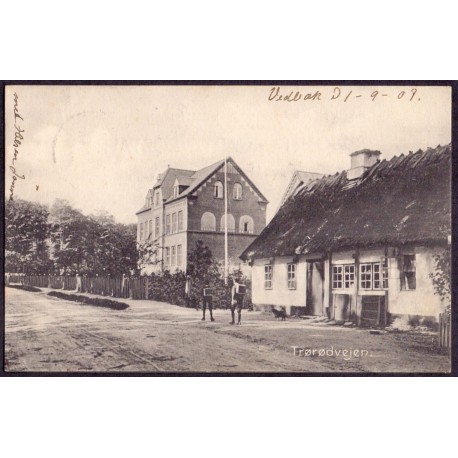 2950. Vedbæk. Trørødvejen, brugt (Stenders)