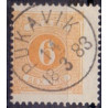 Sverige. Portomærke. 1877 6 Øre, AFA nr. 4B *  st.