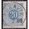 Sverige. Portomærke. 1877. 20 Øre, AFA nr. 6B *  st.
