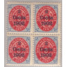 DWI. 1902 2c/3c, 4-blok  nr. 20y **