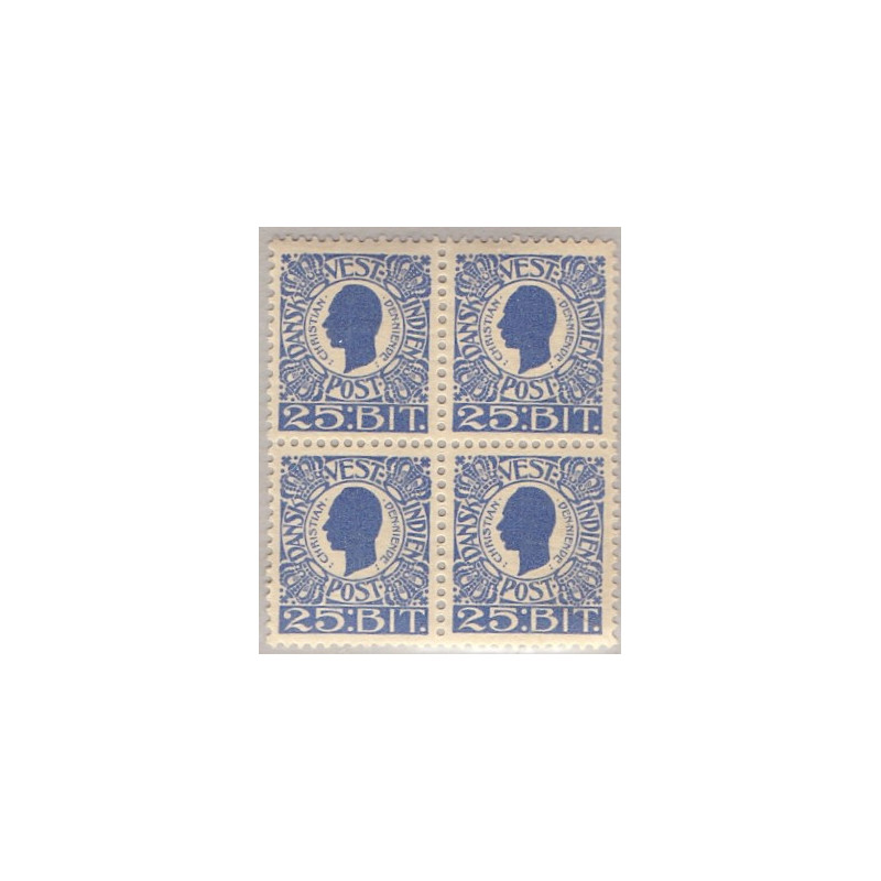 DWI. 1905. 25 bit i 4-blok, AFA nr 27 **/*