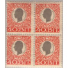 DWI. 1905. 40 bit i 4-blok, AFA nr 28 **